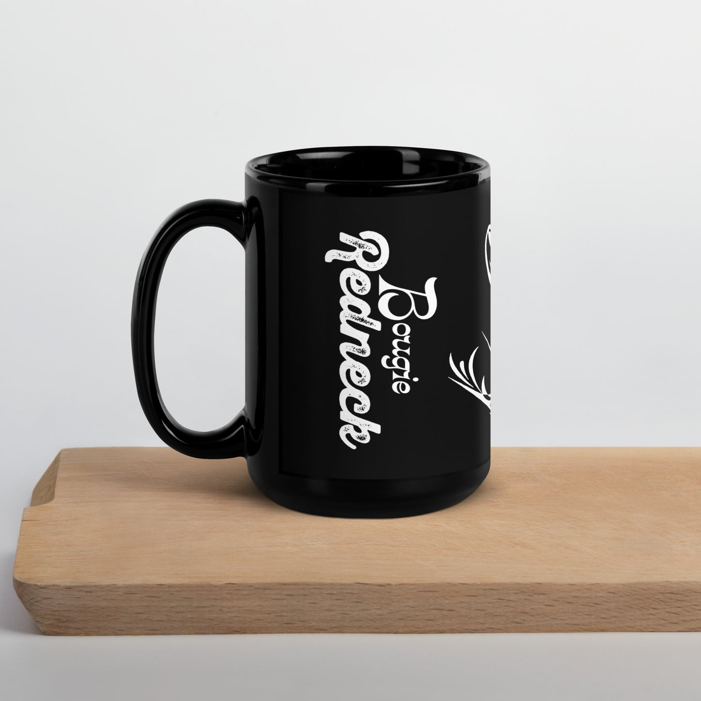 Black Glossy Mug
