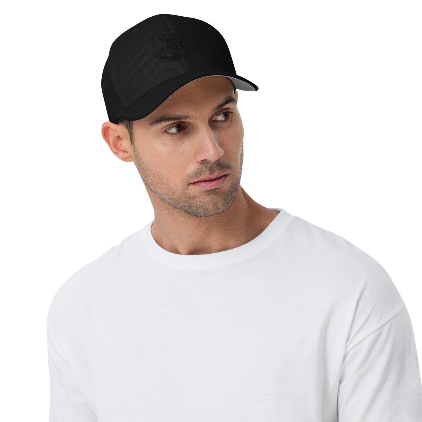 Bougie Flexfit Cap Black Logo