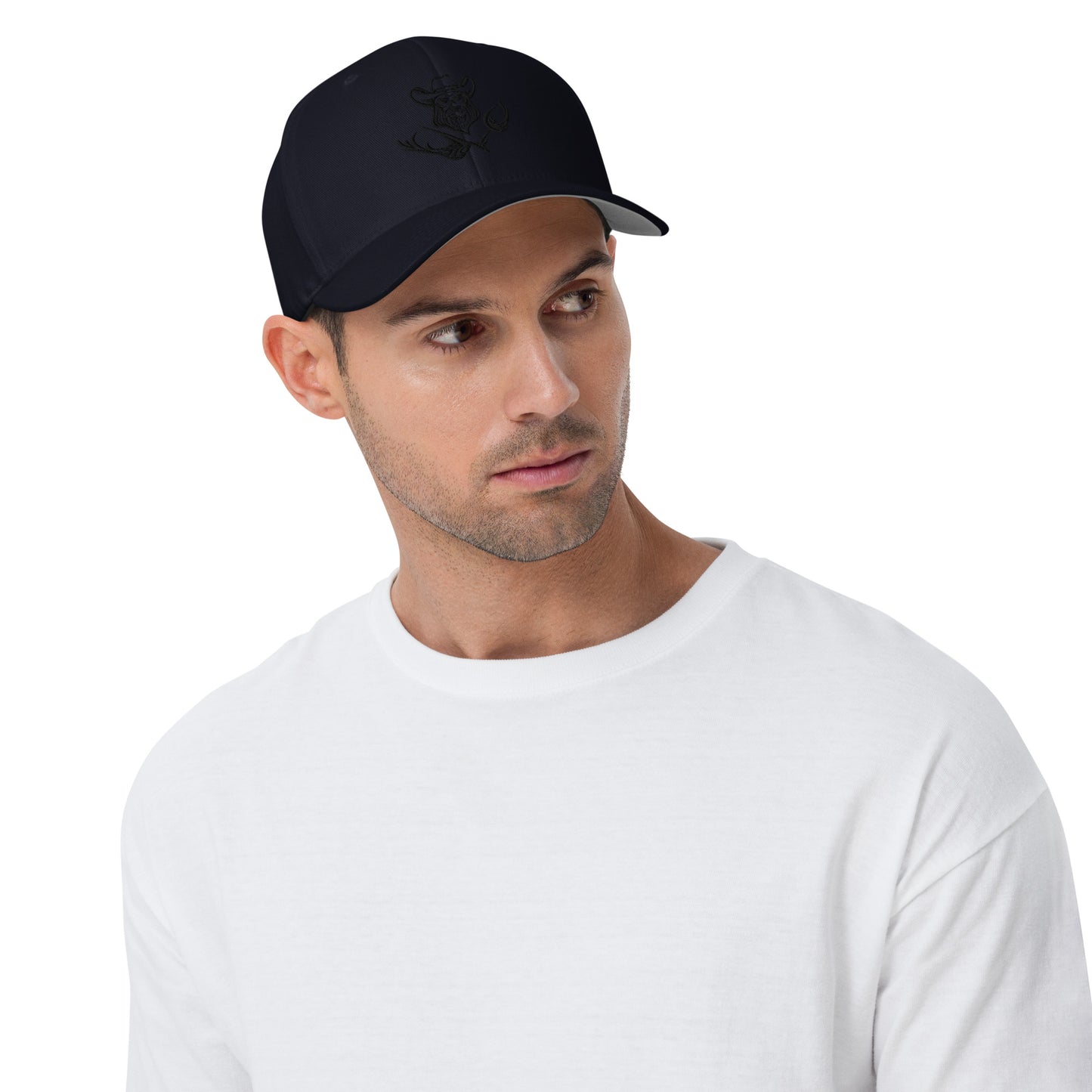 Bougie Flexfit Cap Black Logo