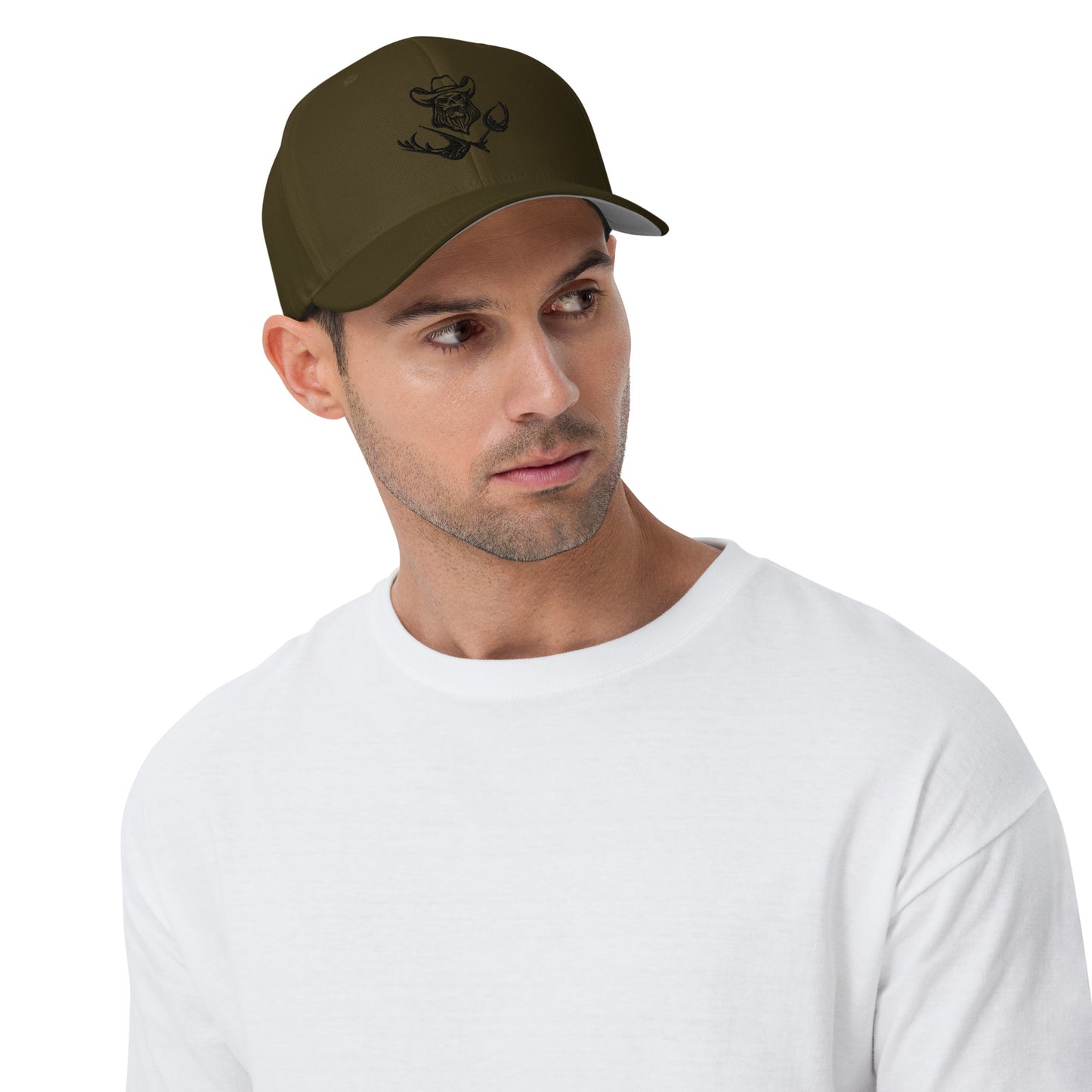 Bougie Flexfit Cap Black Logo