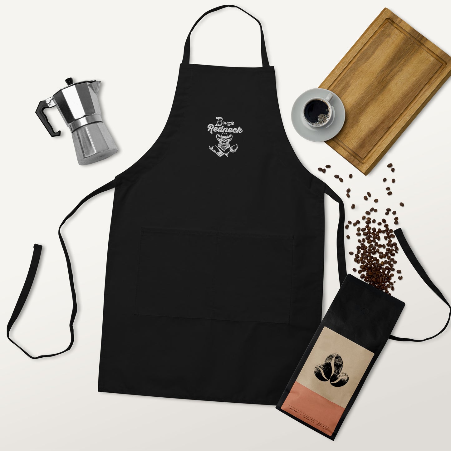 Bougie Embroidered Apron