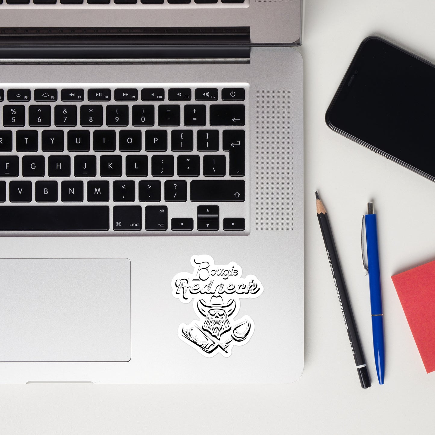 Sticker White Logo
