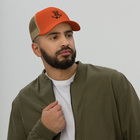 Trucker Cap Black Logo