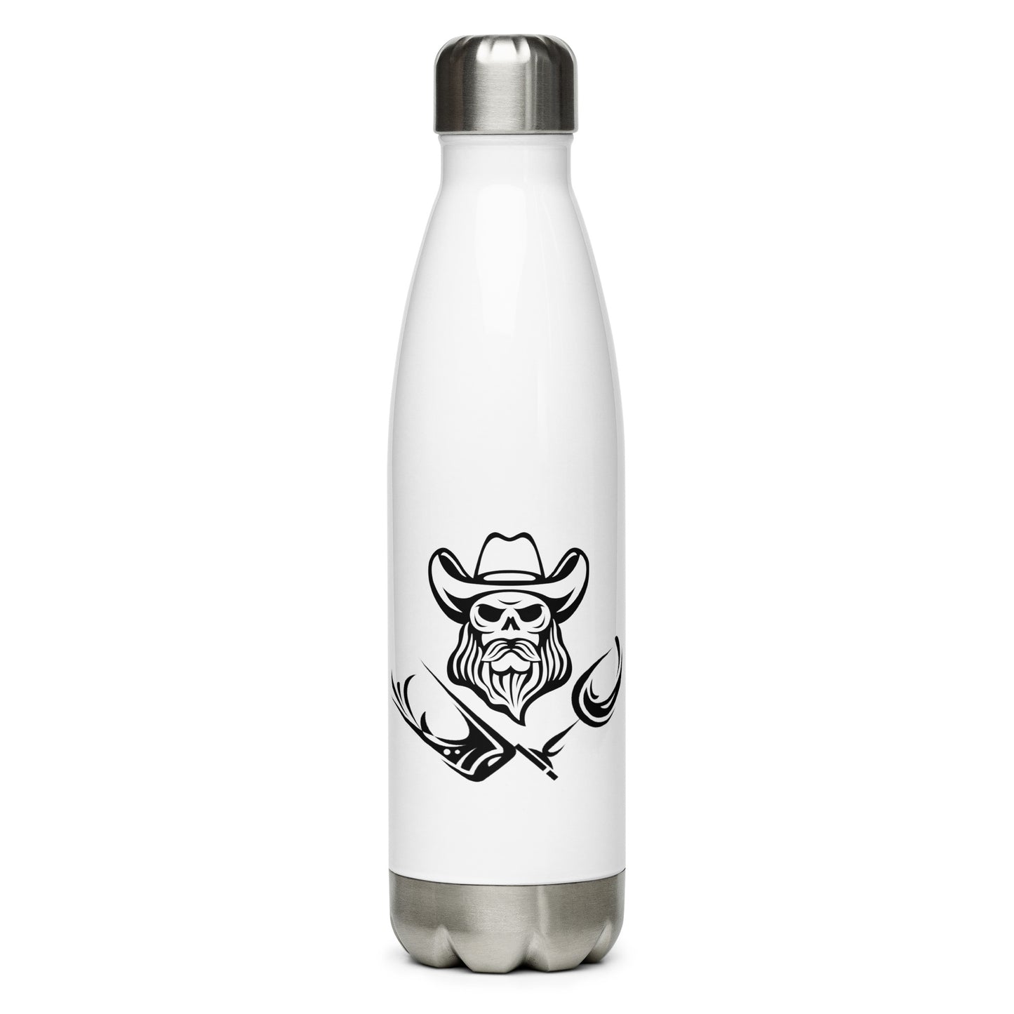 White Stainless Steel Water Bottle
