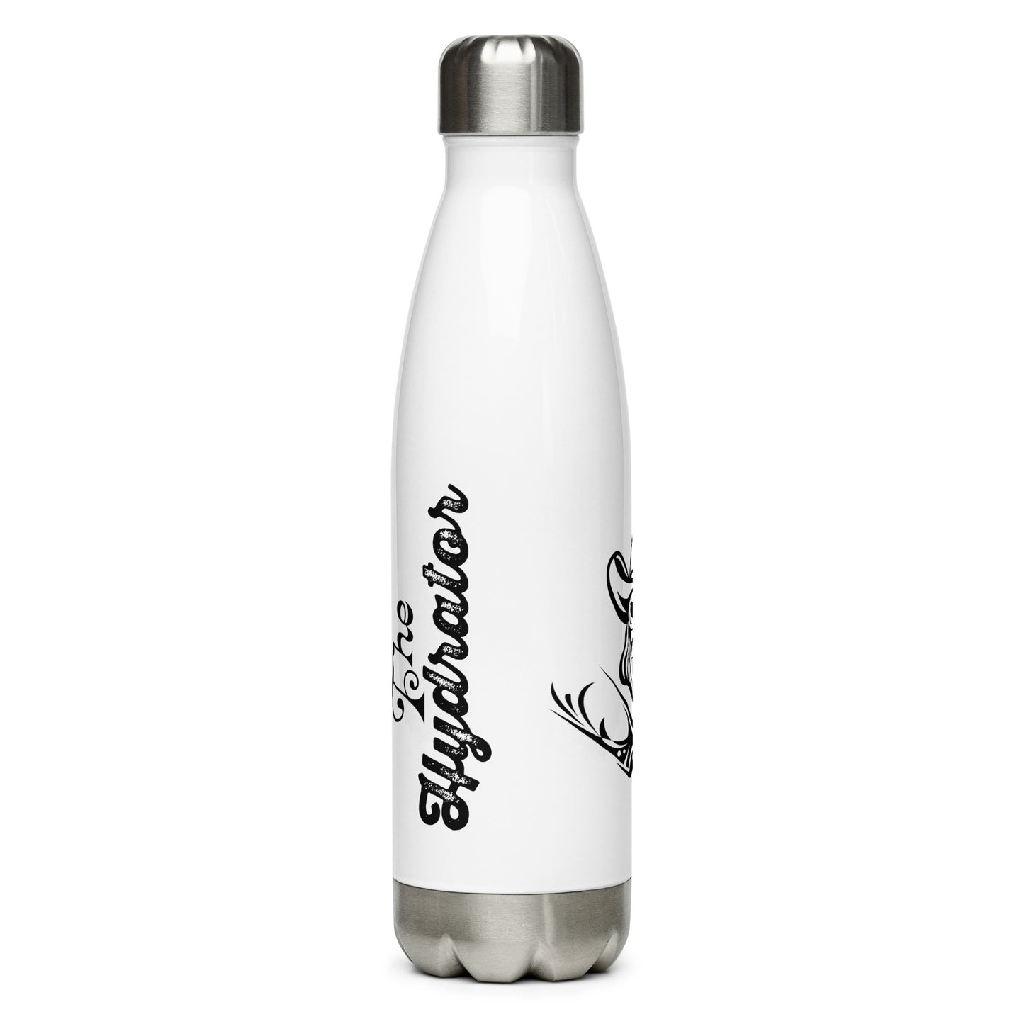 White Stainless Steel Water Bottle
