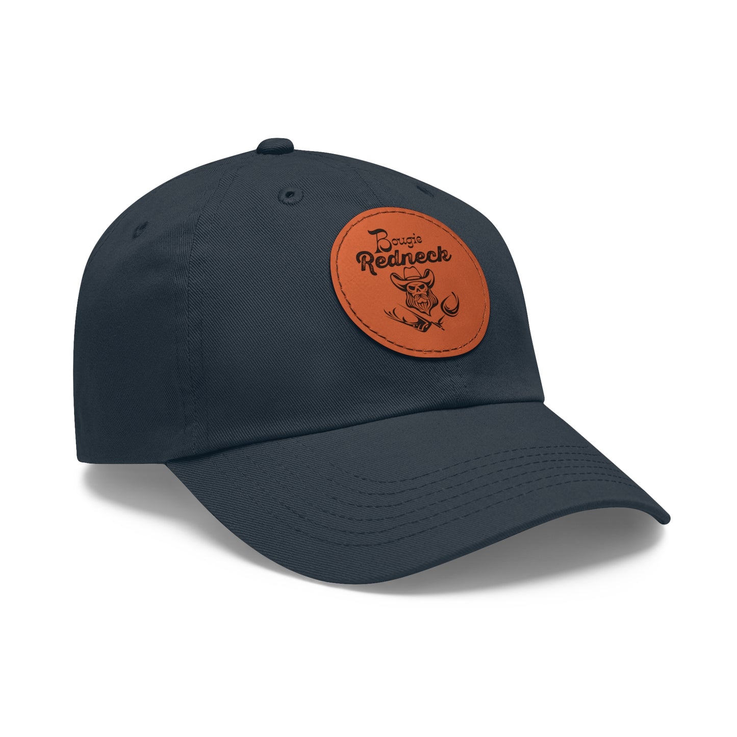 Bougie Dad Hat with Leather Patch