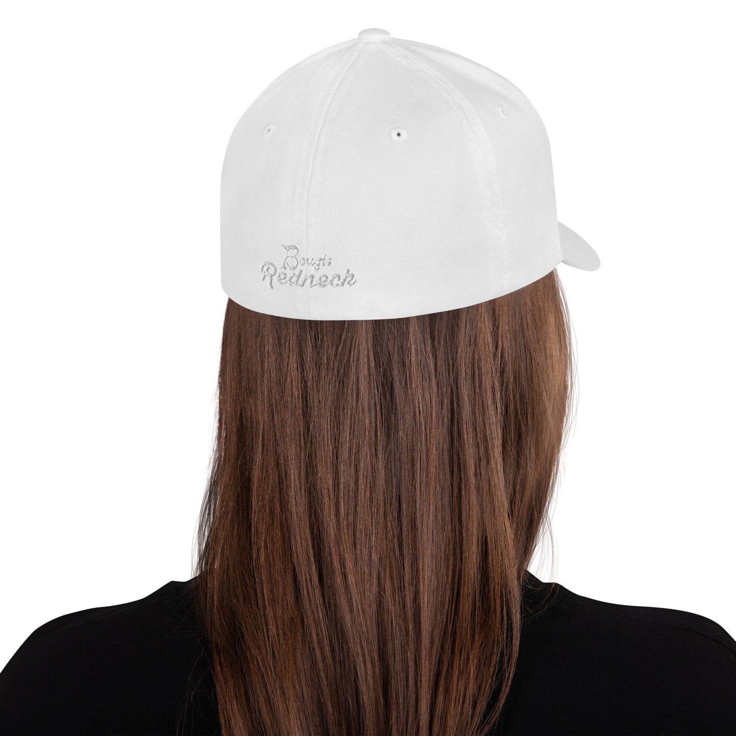 Bougie Flexfit Cap White Logo