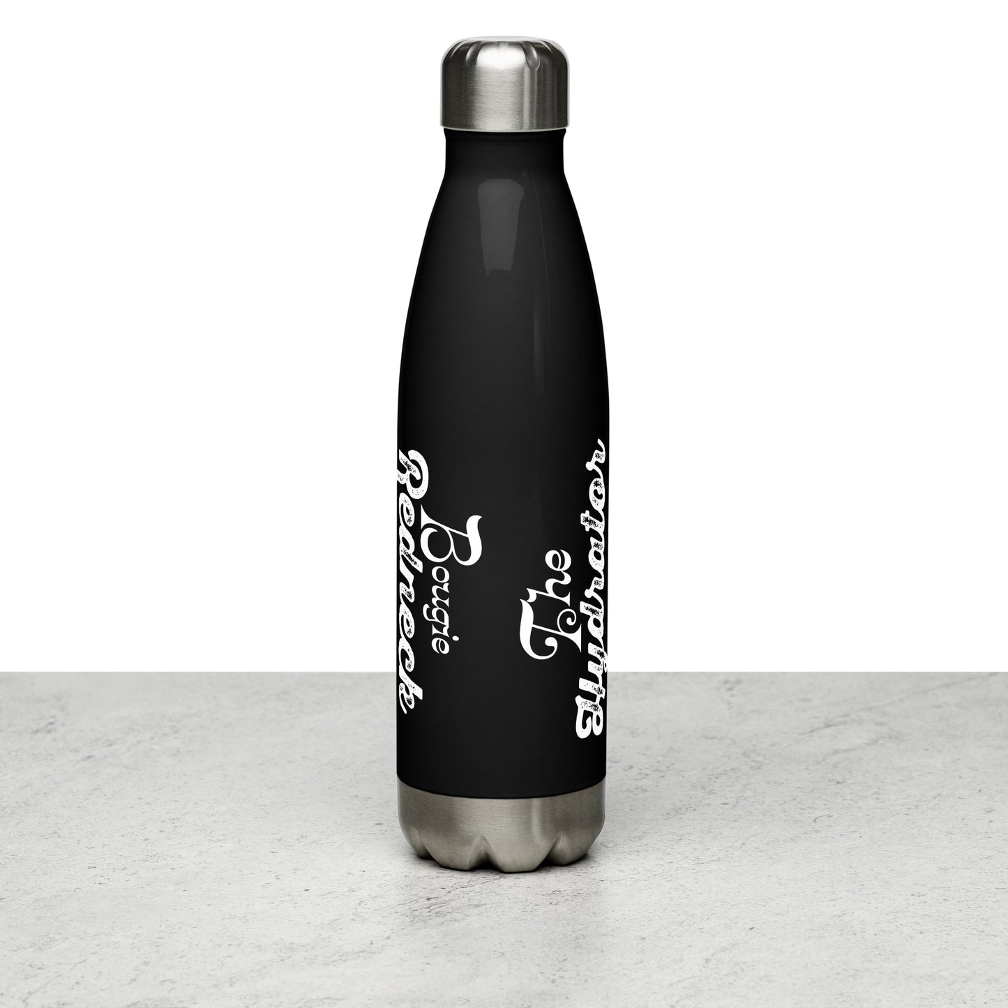 Black Stainless Steel Water Bottle