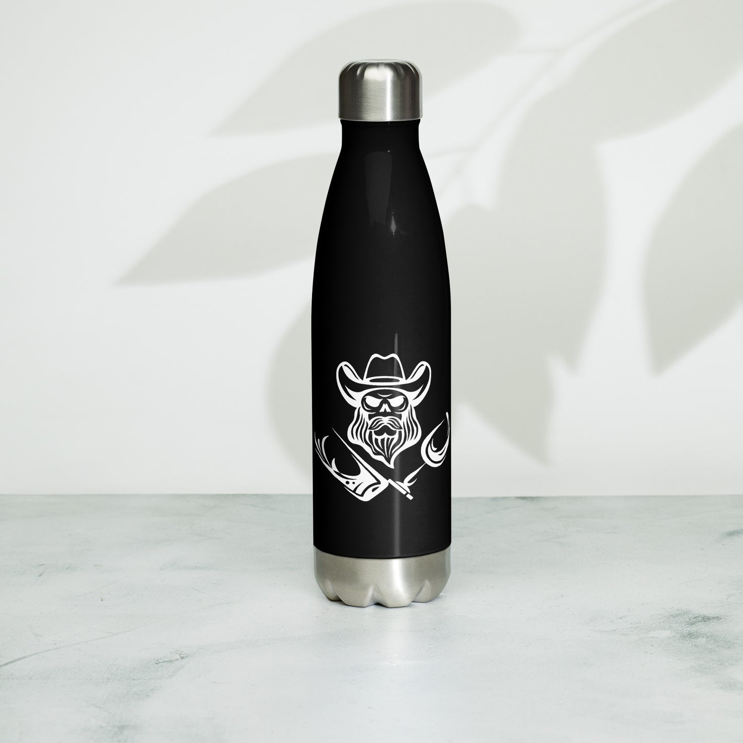 Black Stainless Steel Water Bottle