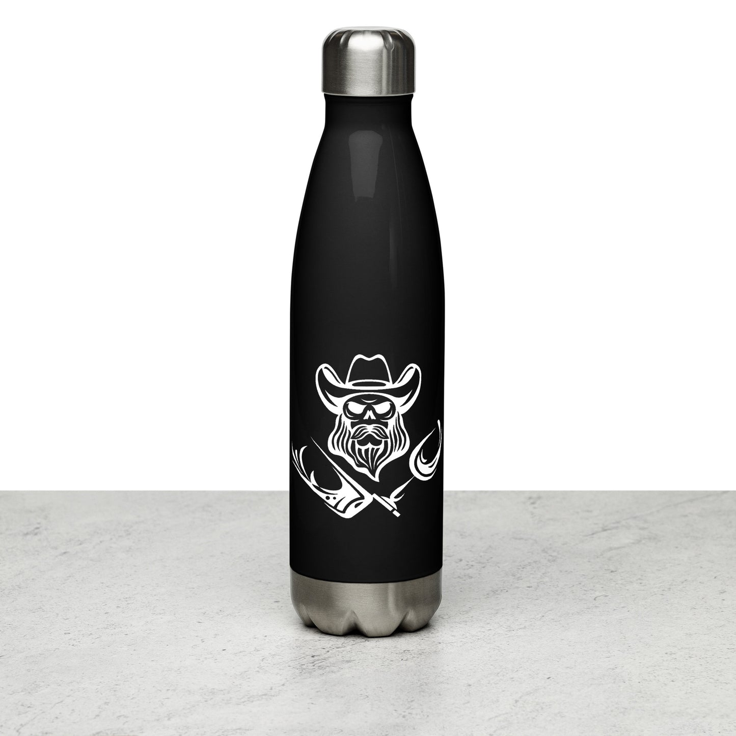 Black Stainless Steel Water Bottle