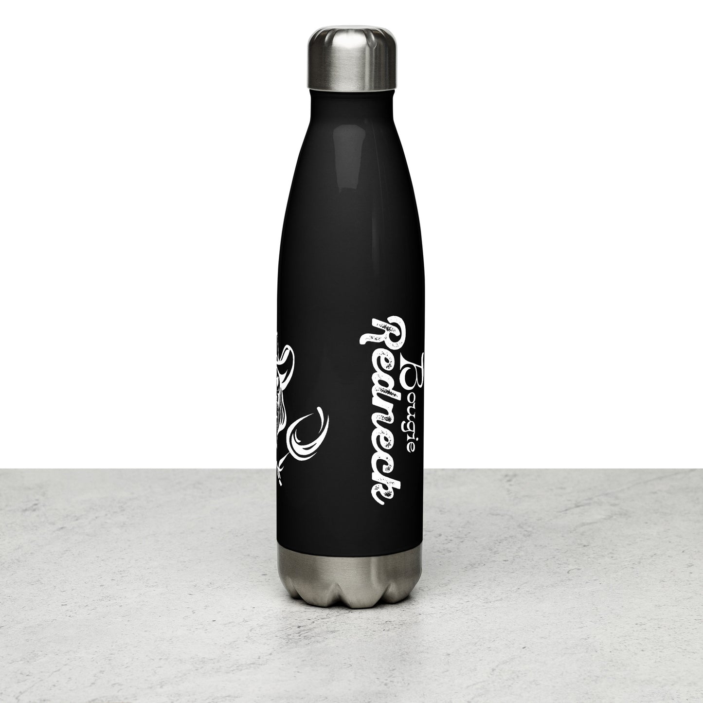 Black Stainless Steel Water Bottle