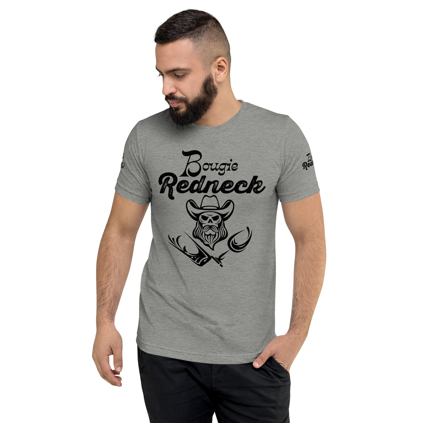 Ultimate Bougie Redneck Shirt Black Logo Front