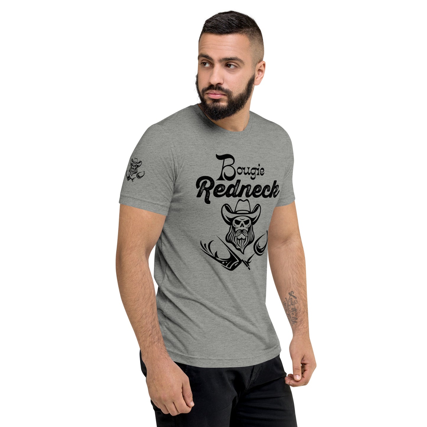 Ultimate Bougie Redneck Shirt Black Logo Front