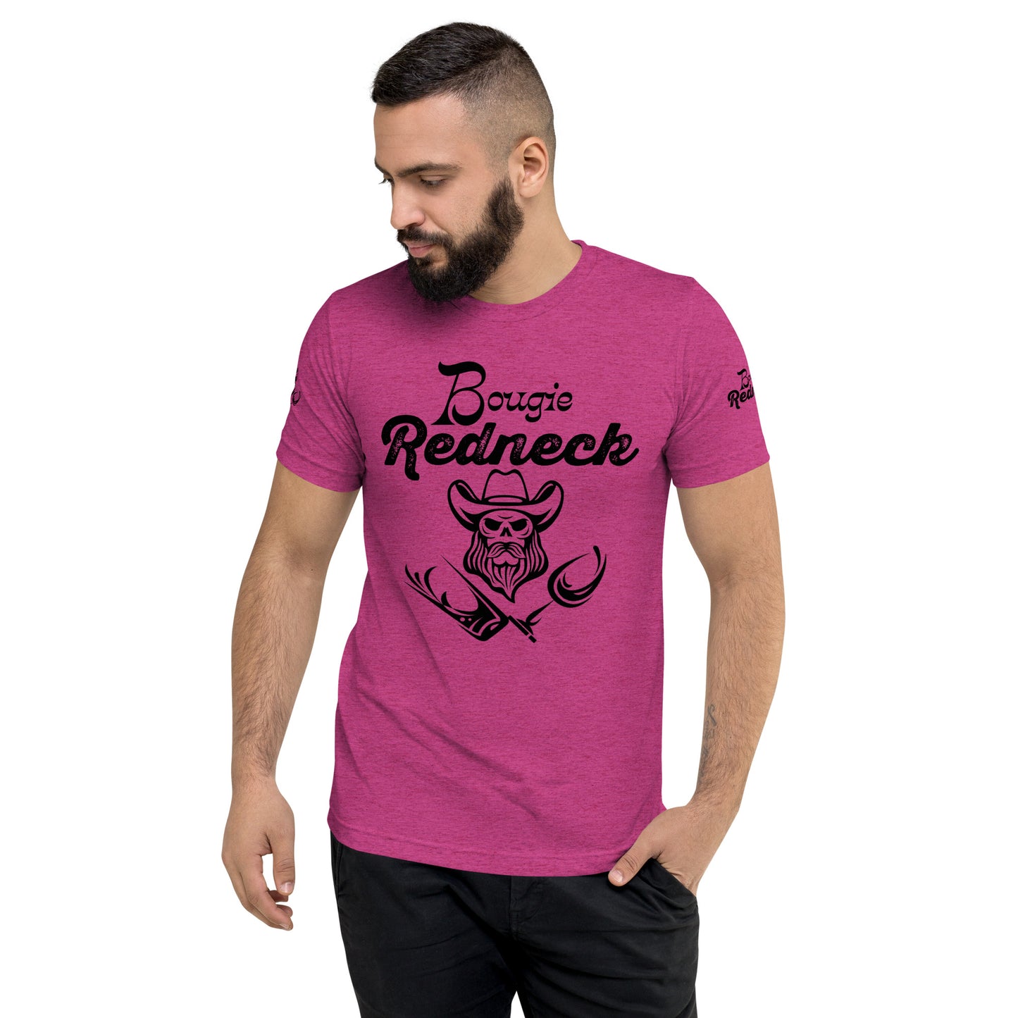 Ultimate Bougie Redneck Shirt Black Logo Front