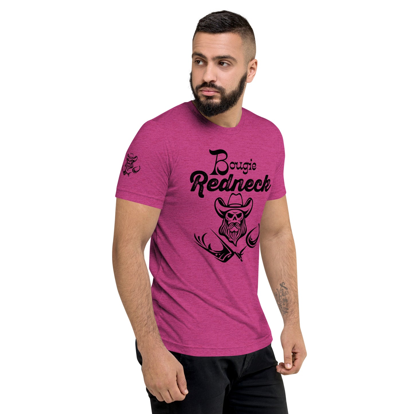 Ultimate Bougie Redneck Shirt Black Logo Front