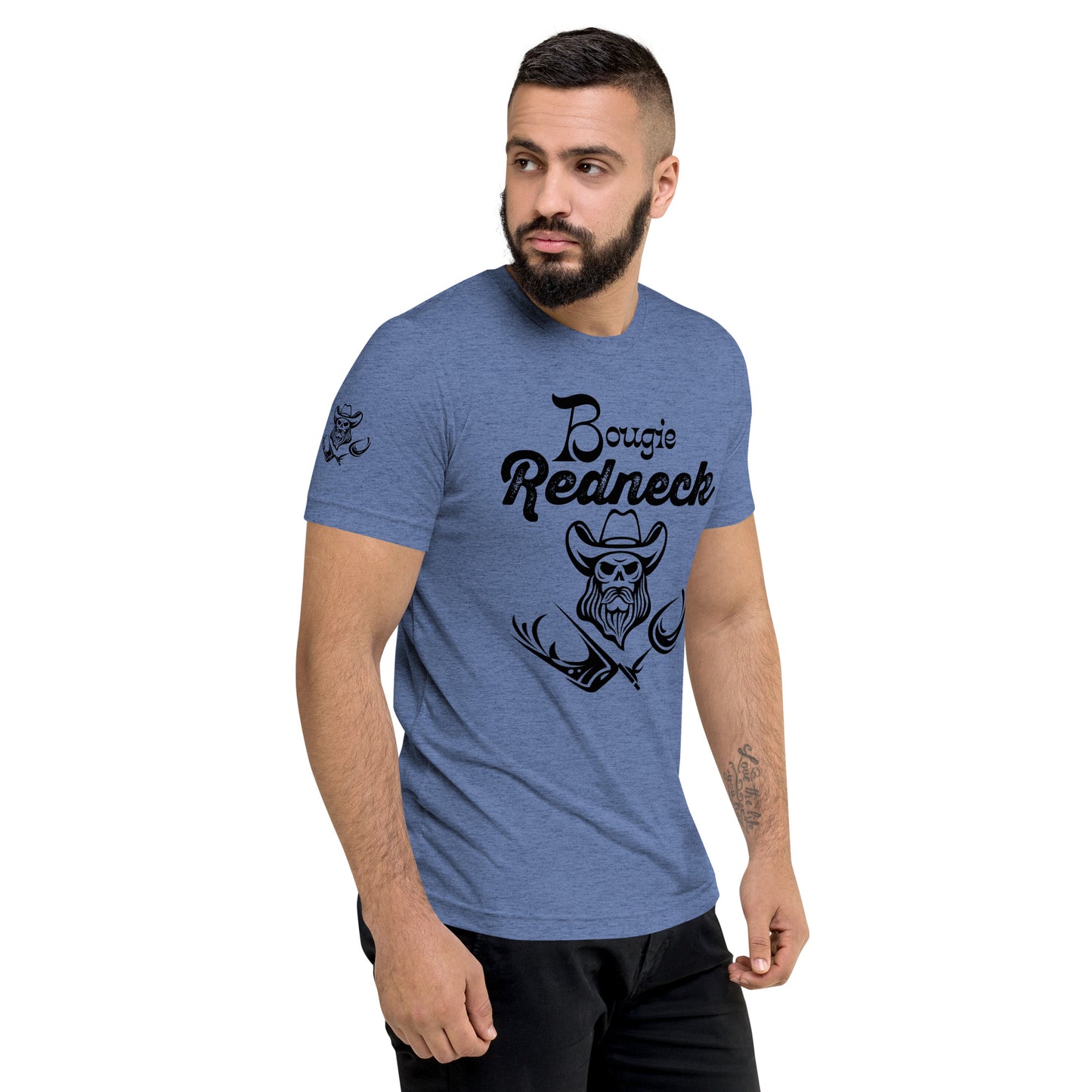 Ultimate Bougie Redneck Shirt Black Logo Front