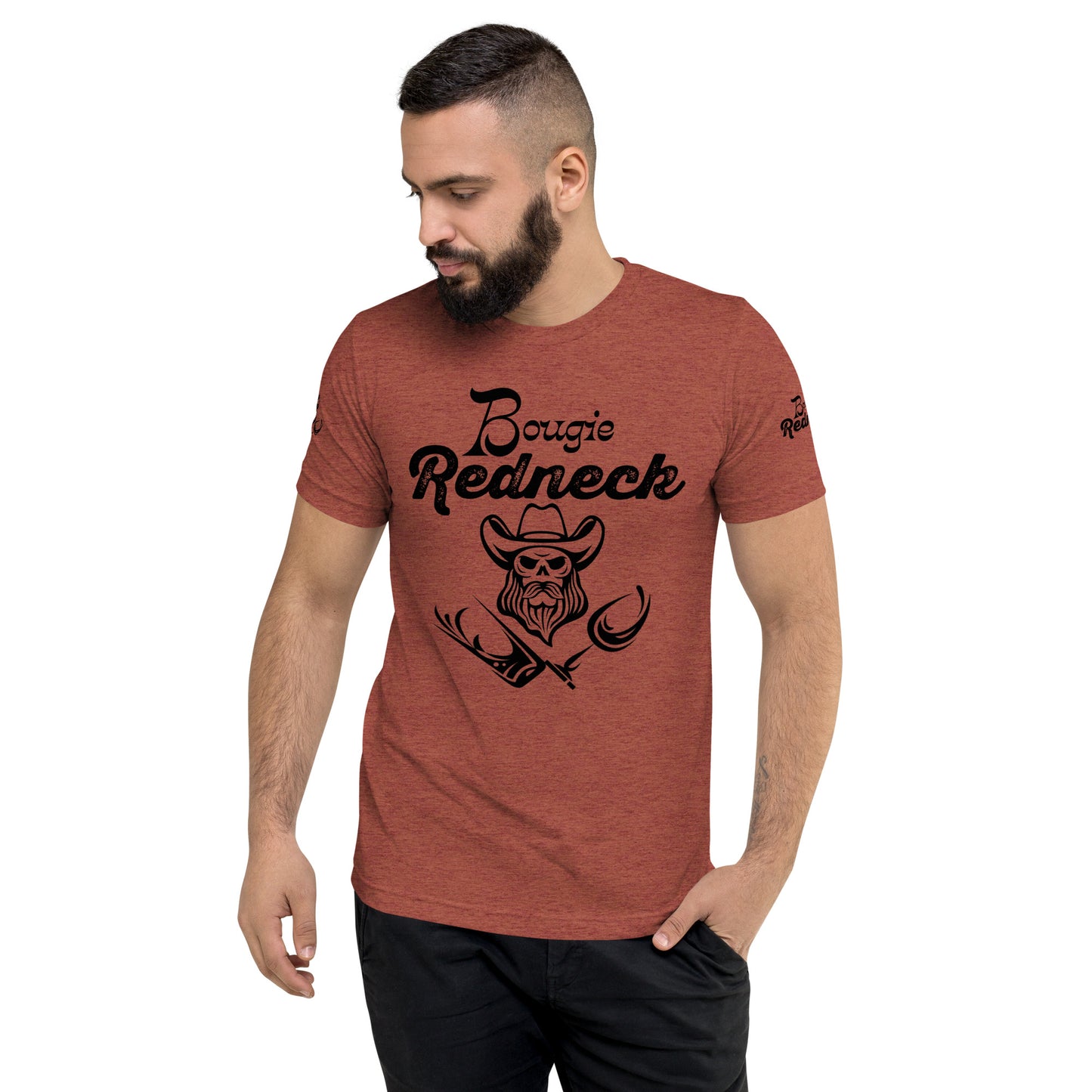 Ultimate Bougie Redneck Shirt Black Logo Front