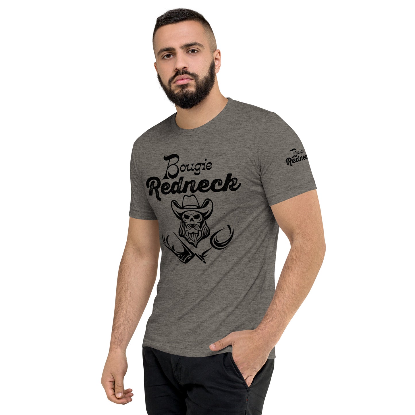 Ultimate Bougie Redneck Shirt Black Logo Front