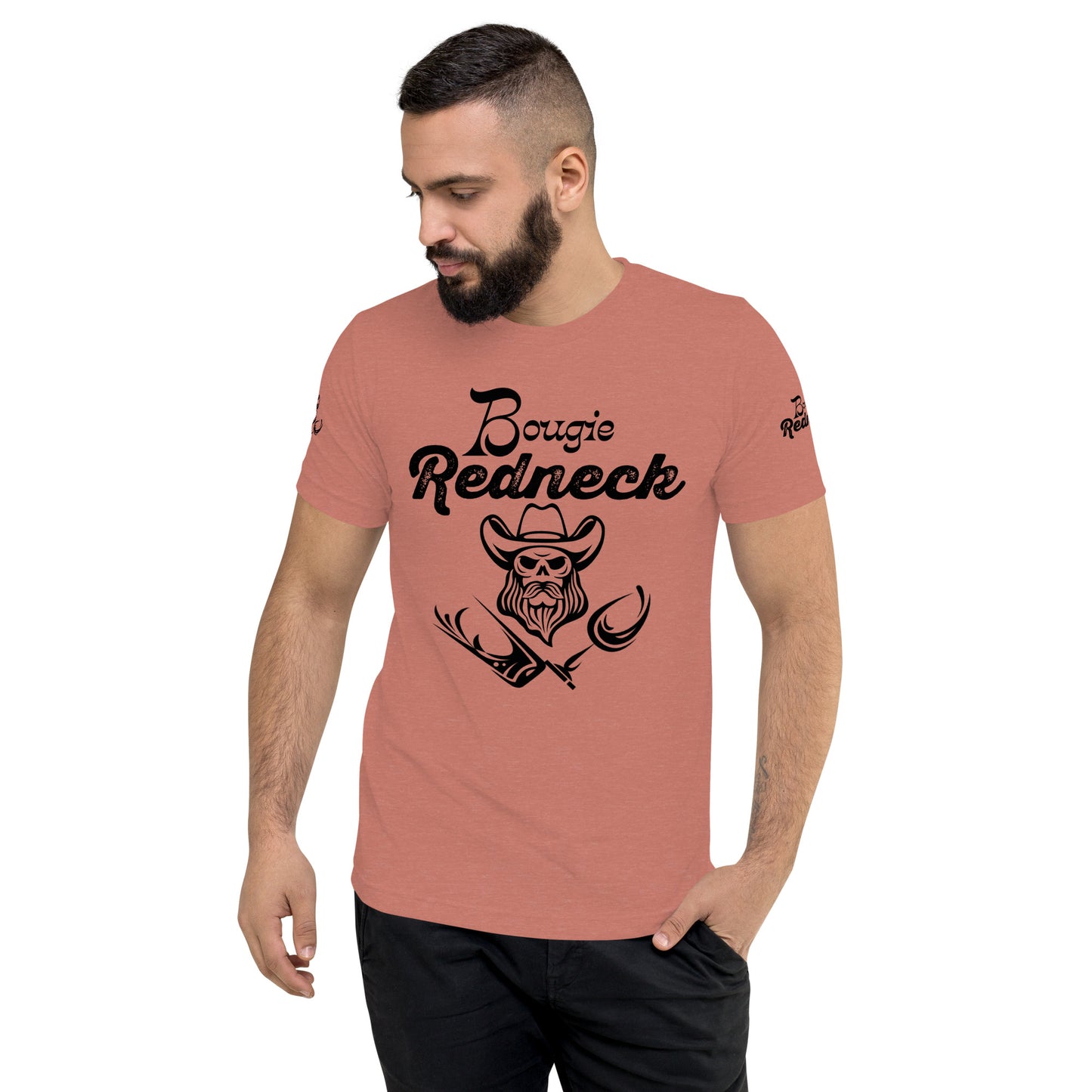 Ultimate Bougie Redneck Shirt Black Logo Front