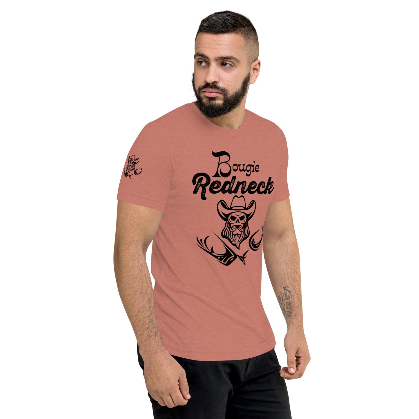 Ultimate Bougie Redneck Shirt Black Logo Front