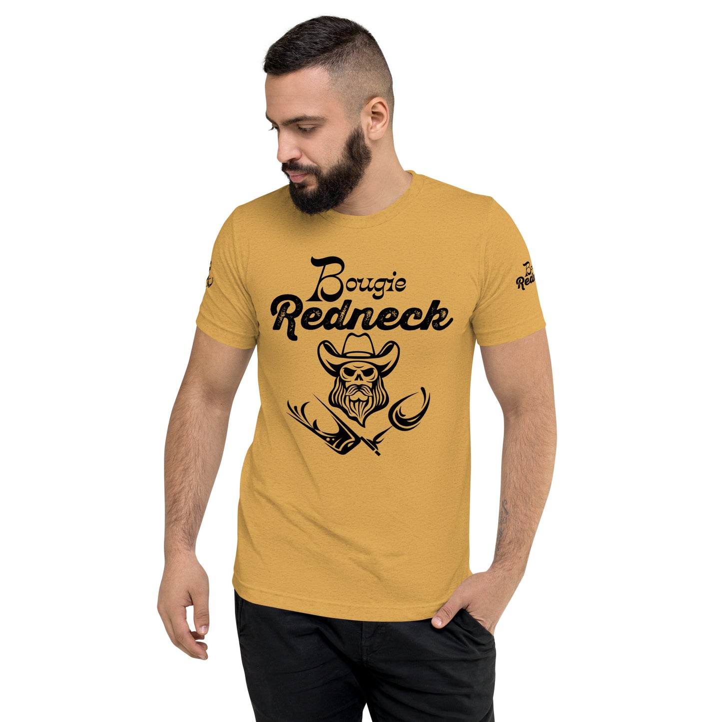 Ultimate Bougie Redneck Shirt Black Logo Front