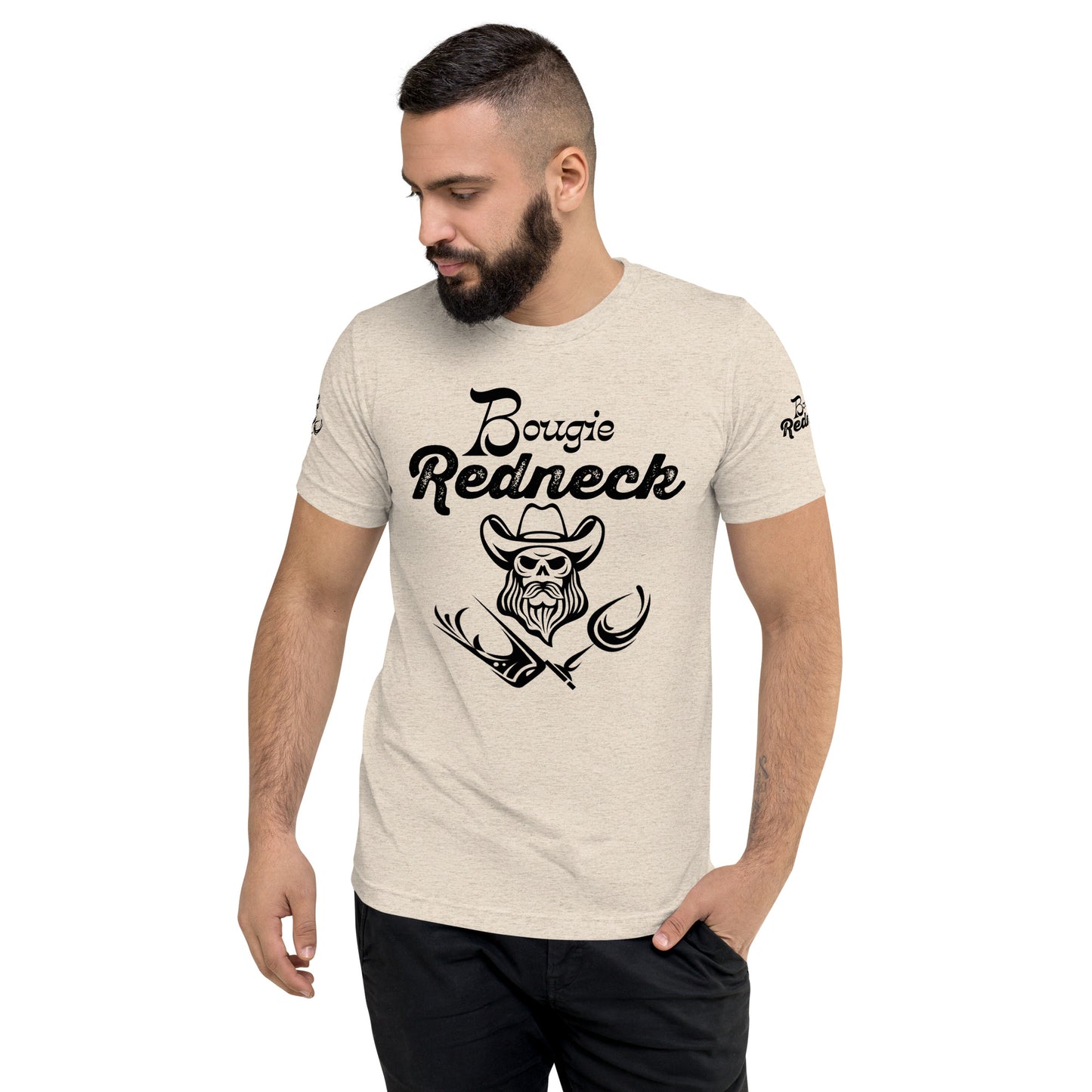 Ultimate Bougie Redneck Shirt Black Logo Front