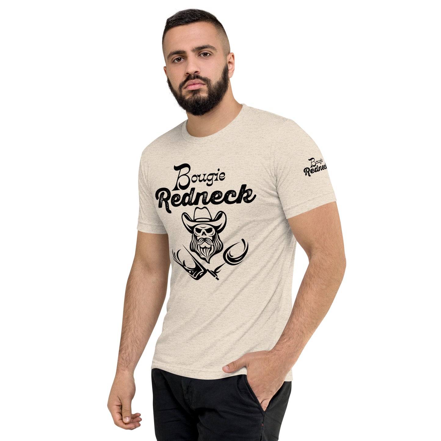 Ultimate Bougie Redneck Shirt Black Logo Front