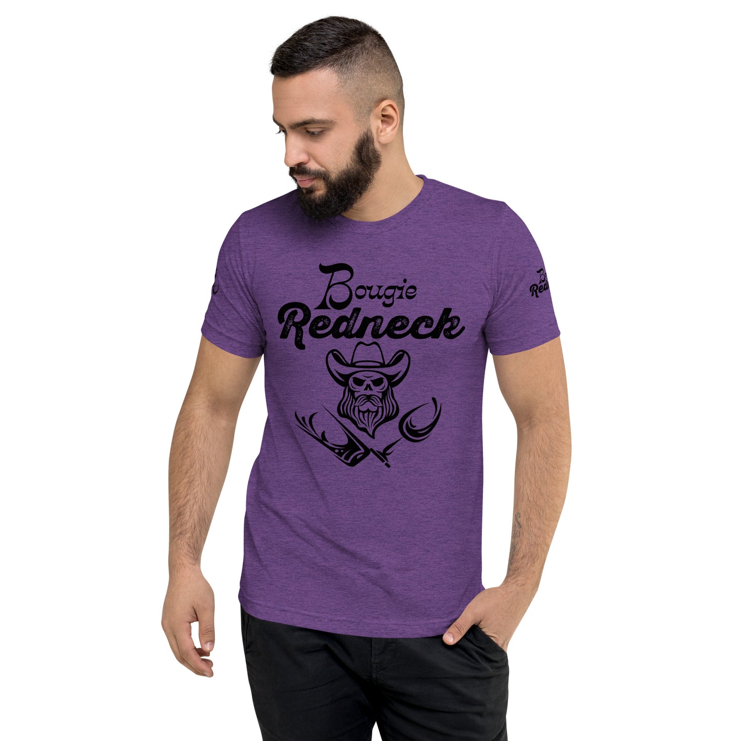 Ultimate Bougie Redneck Shirt Black Logo Front