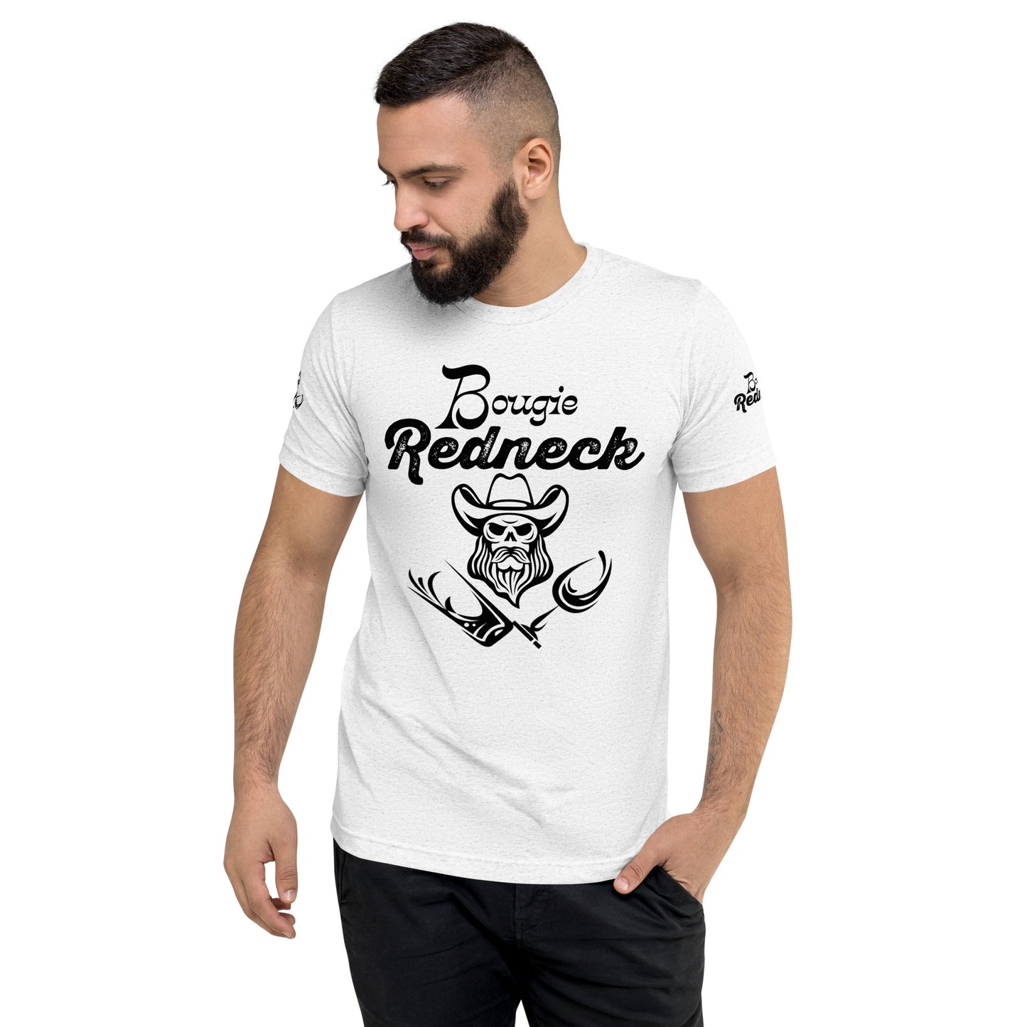 Ultimate Bougie Redneck Shirt Black Logo Front