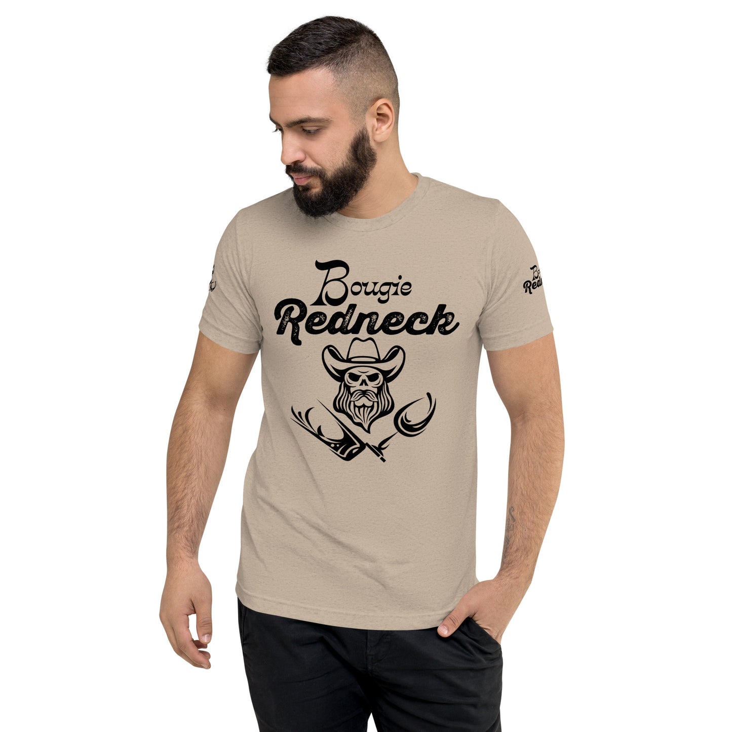 Ultimate Bougie Redneck Shirt Black Logo Front