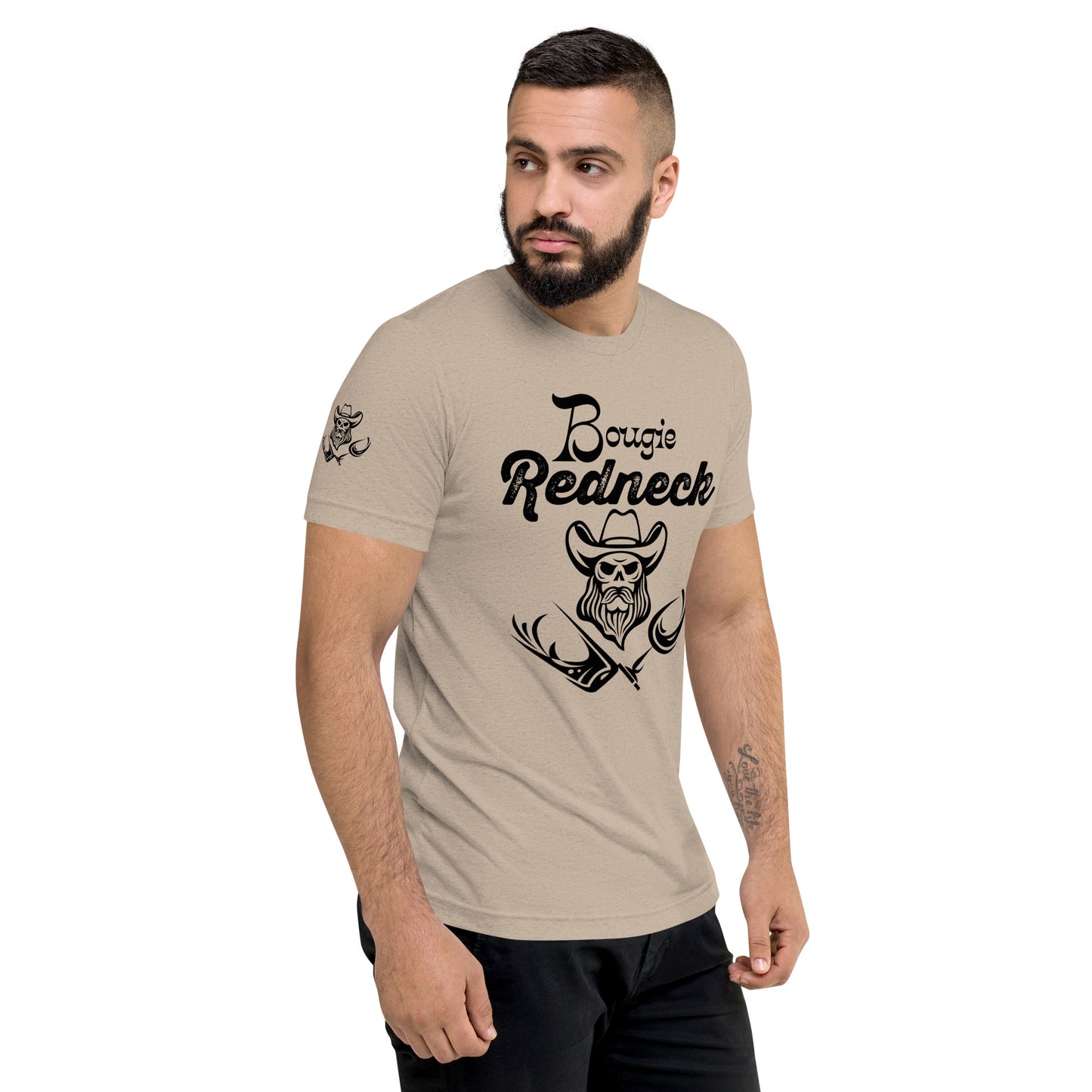 Ultimate Bougie Redneck Shirt Black Logo Front